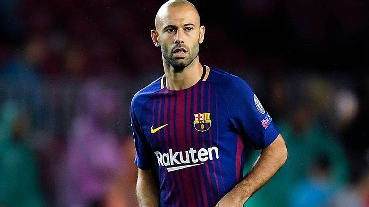 Mascherano Could have played his last party with the Barça