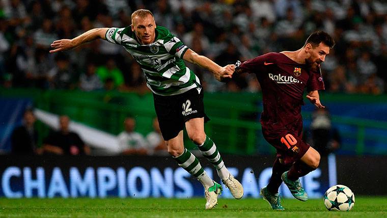 The radical change of Mathieu: headline and champion with the Sporting