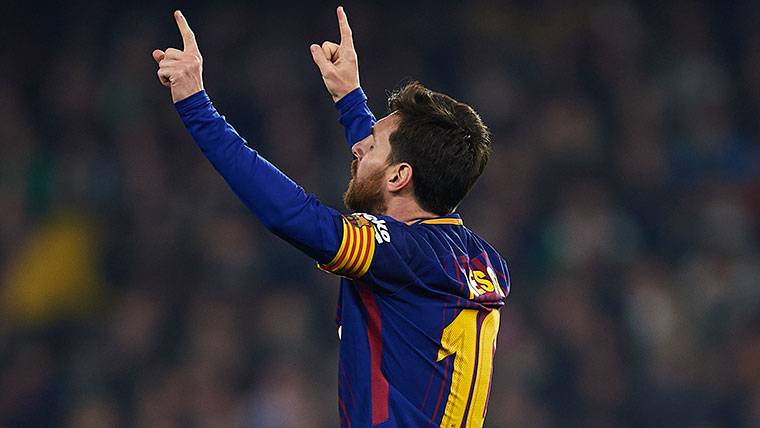 Messi, the smartest of the class for ‘trace back’ to the Espanyol!