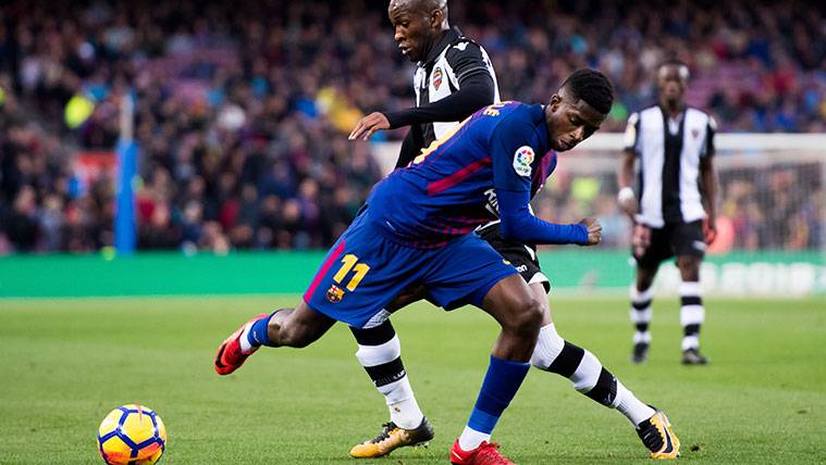 To title in League to the bench: To Dembélé touches him rest