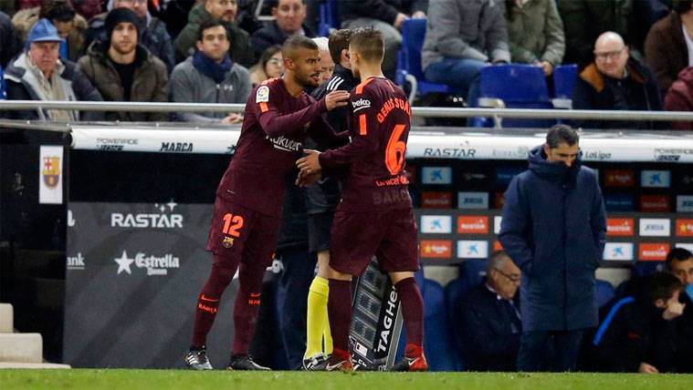 290 days afterwards, Rafinha went back to play with the FC Barcelona