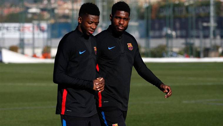 First contact of the Barça for the renewal of Samuel Umtiti