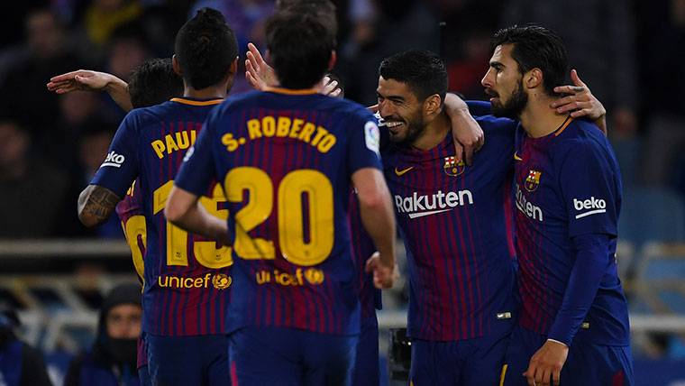 The Barça consummated the traced back thanks to a Suárez insaciable