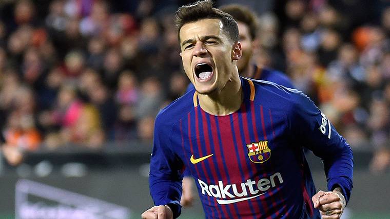 PREMIÈRE: First decisive goal of Coutinho with the Barcelona!
