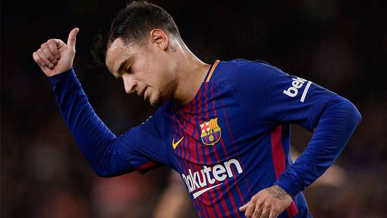 The FC Barcelona will miss to Coutinho in Champions