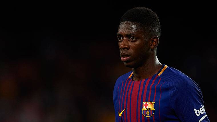 Ousmane Dembélé, very green in the turn after his injury