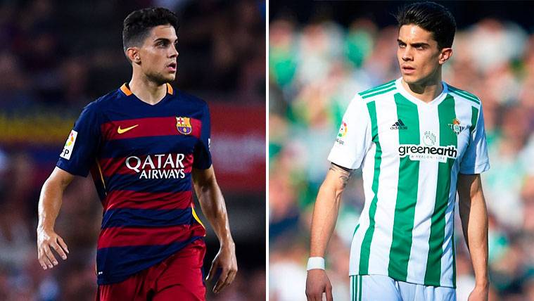 The flamante record of Bartra that share Barça and Betis