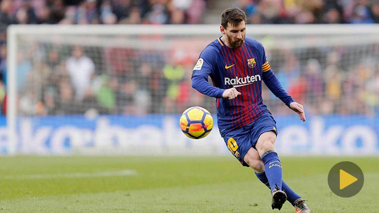 TOP: The five better goals of fault of Leo Messi in League