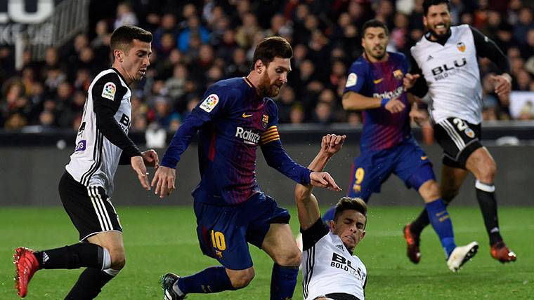 In Valencia consider unfair that the Barça was the finalist