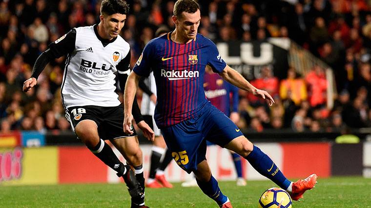 Vermaelen Follows of drop… It will force the Barça his return?