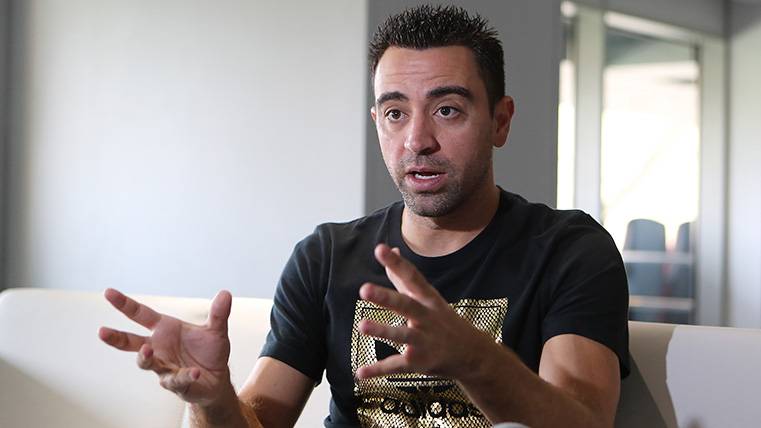 Xavi: “Valverde has a lot of merit, has given him identity to the Barça”