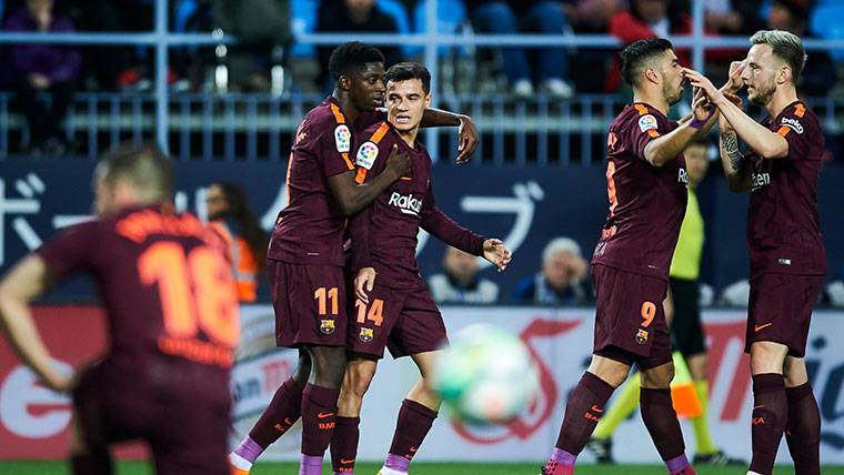 OF CINEMA: Jugadón of Dembélé and golazo of heel of Coutinho
