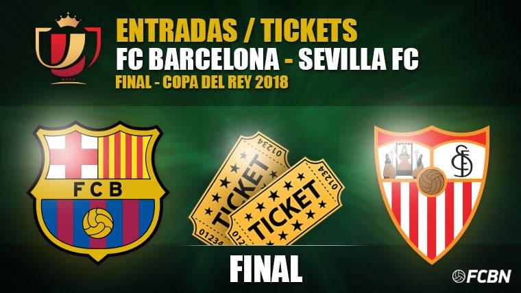 Final entrances Glass of the King 2018 – FC Barcelona vs Seville