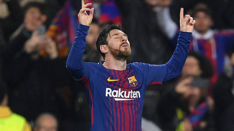 ‘Dad’ Messi is here: Golazo to Chelsea in the Camp Nou!