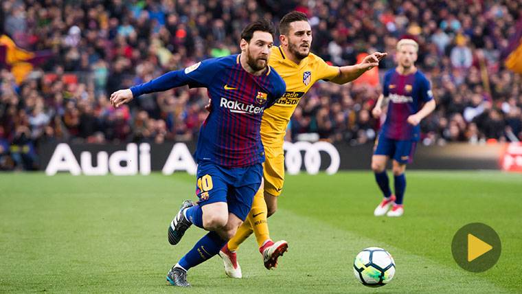The magic played of Leo Messi that put in foot to the Camp Nou