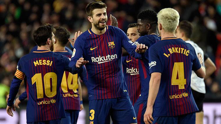 I hammered and Rakitic win whole to be captains of the Barça