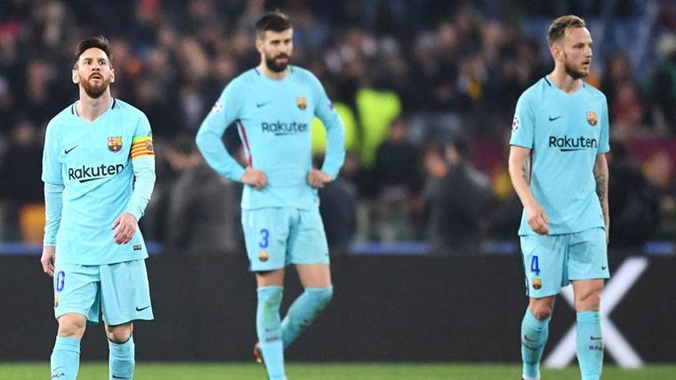 Third elimination followed of the Barça in chambers of Champions