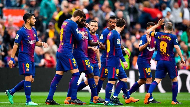 The Barça, in search of his second League of the 100 points