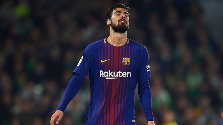 The decision is taken: André Gomes will abandon the Barça