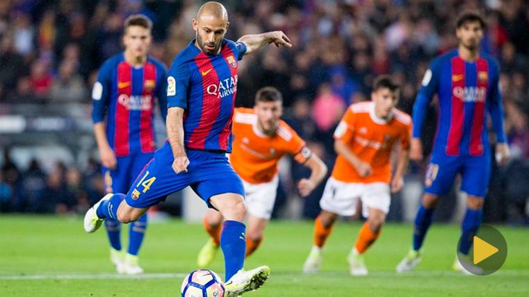 Mascherano, between the shame and the laughs by a memory of LaLiga