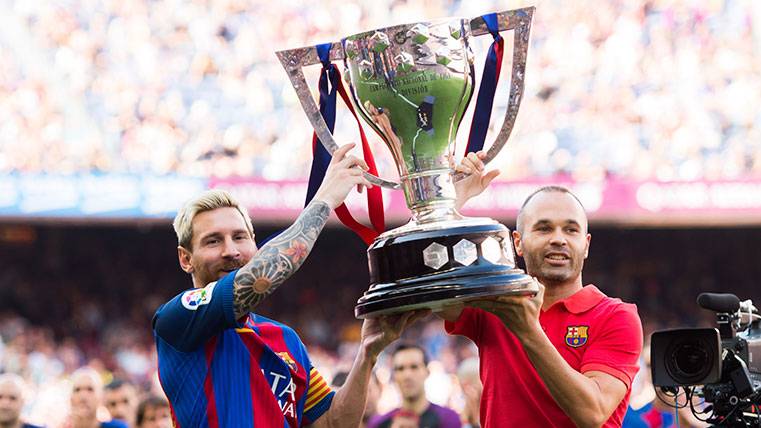 The accounts of the FC Barcelona to be champion of LaLiga
