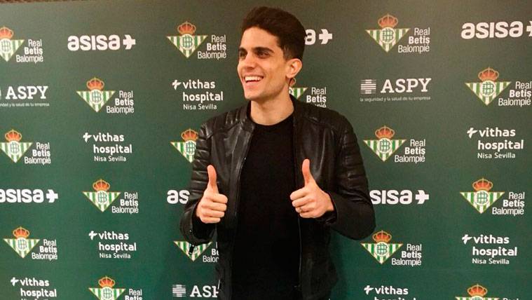 Marc Bartra pronounces  on the future of Ousmane Dembélé and Andrés Iniesta