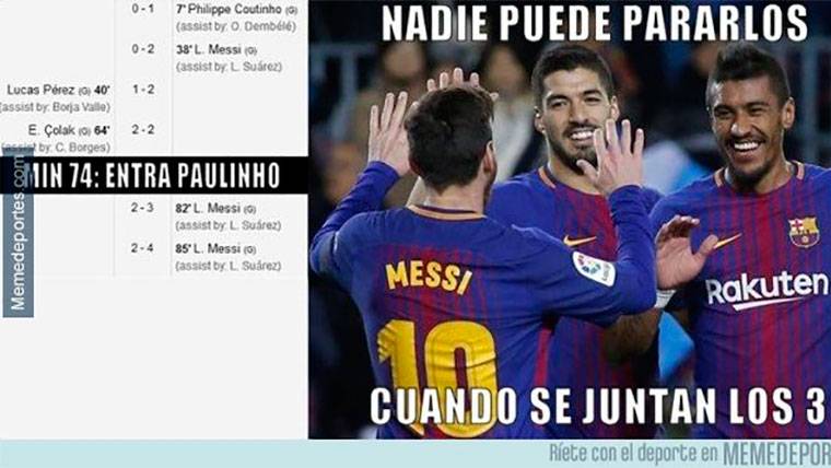 These are the best ‘memes’ of the Sportive-FC Barcelona