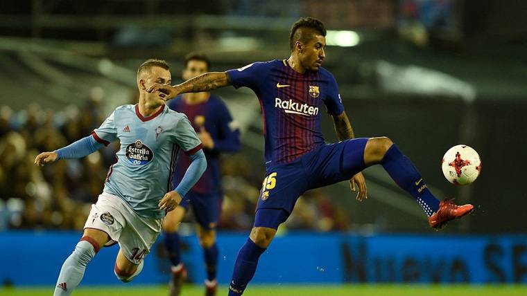Paulinho agrandó The curse of the FC Barcelona with the sticks