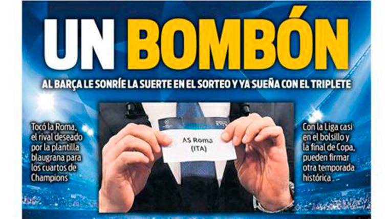 The humiliation of the Barça salpica to part of the sportive press