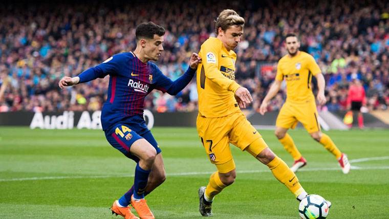 New summit of the FC Barcelona with the surroundings of Griezmann!