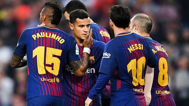 Why Paulinho was not present in the party of the Barça?