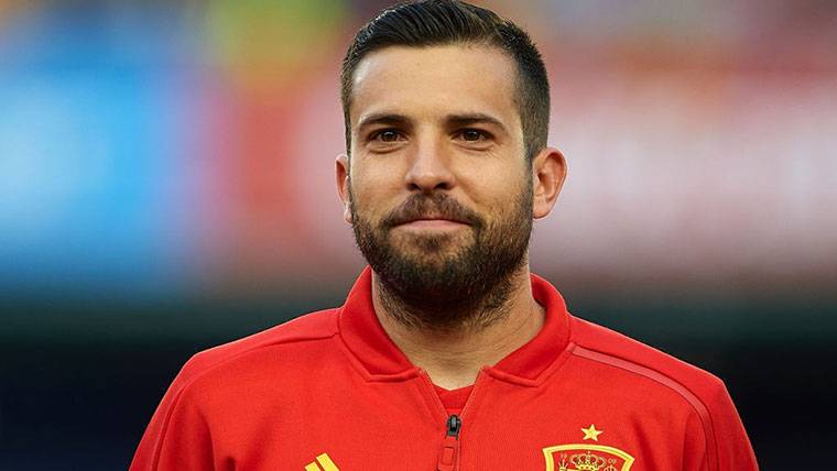 Jordi Alba pronounces  on his future with a message to the Barça