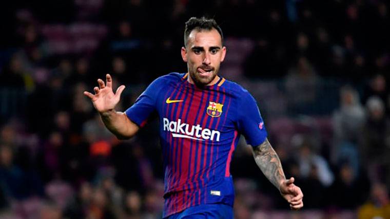 The carambola that can finish with Paco Alcácer out of the Barça