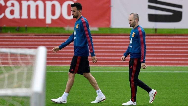Busquets, drop in the Spain-Switzerland by gastroenteritis acute!