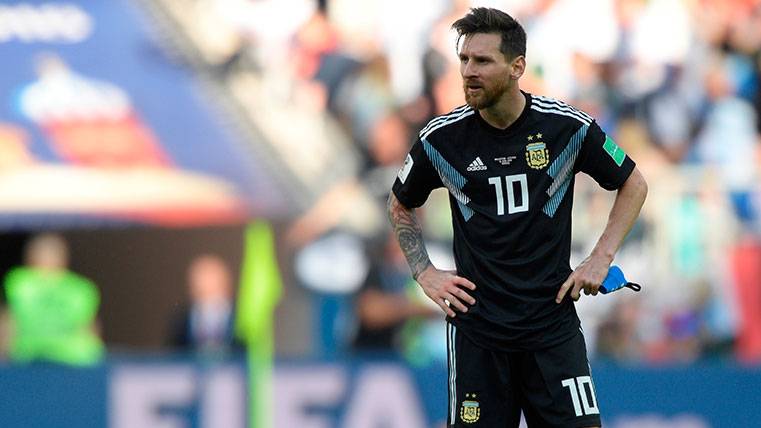 Messi, very critical but rotundo on the options of Argentina in the World-wide
