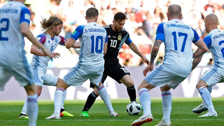 The ‘dart’ of Hernán Crespo to Leo Messi because it is not like Maradona