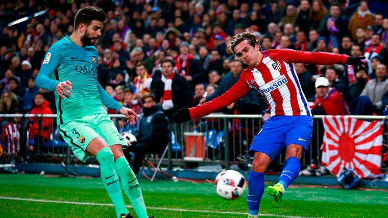 The tuit of Gerard Hammered after knowing the decision of Griezmann