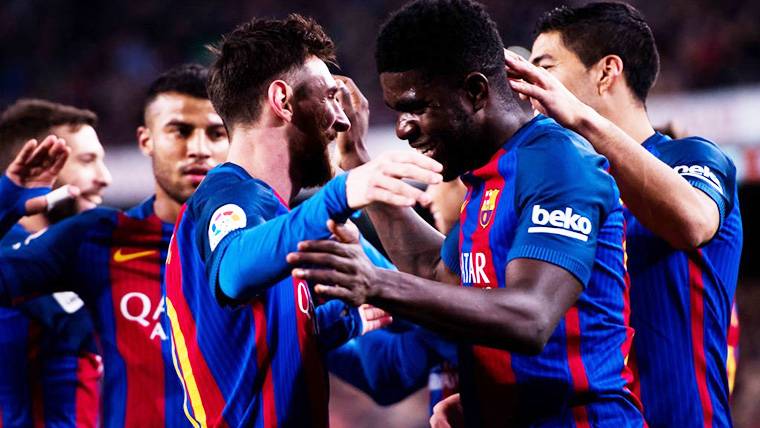 Umtiti Remains  in the Barça to win titles with Messi