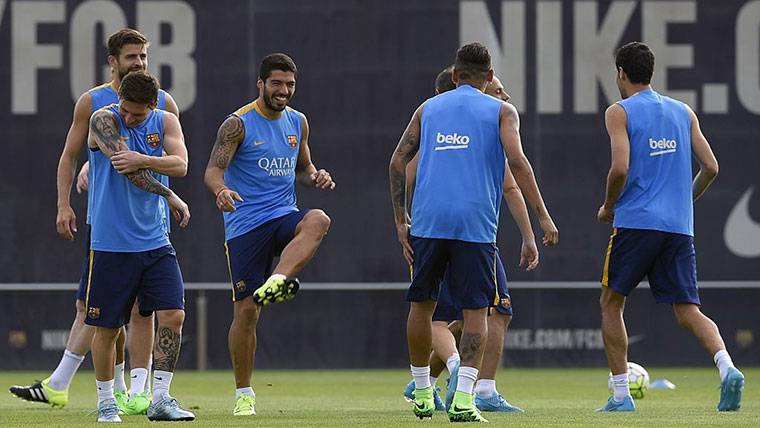 They exhaust  the holidays of the international of the Barça