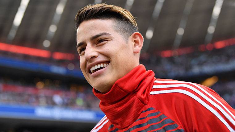 The Real Madrid, portrayed with the operation James Rodríguez: it can not him recover