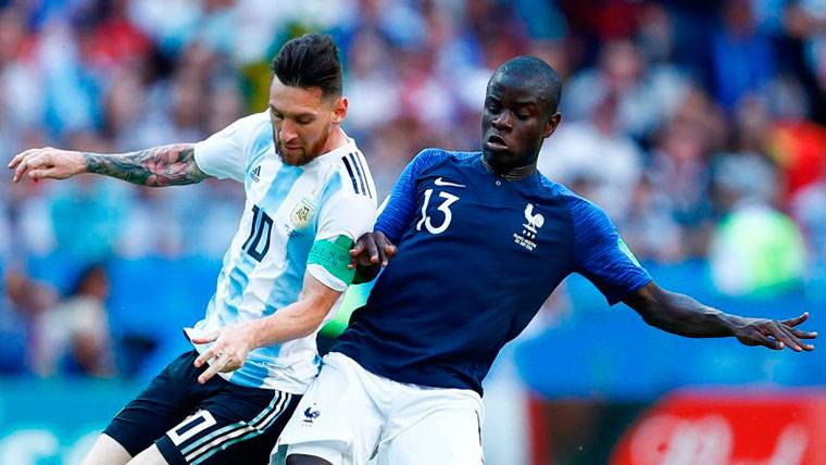 The proof that the signing of Kanté by the Barça is not mere speculation