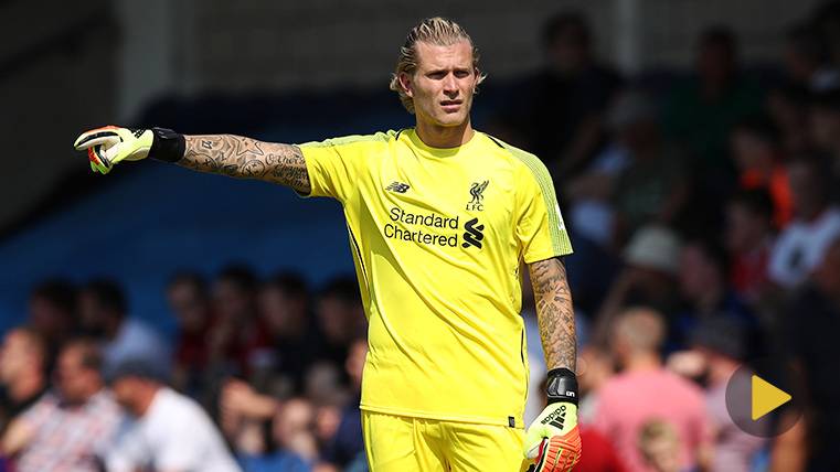 VIRAL: Segundo friendly of the Liverpool, second sung of Loris Karius