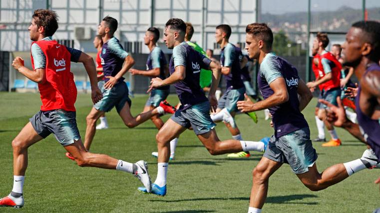 The Barça could opt by a radical change with the future of Munir The Haddadi