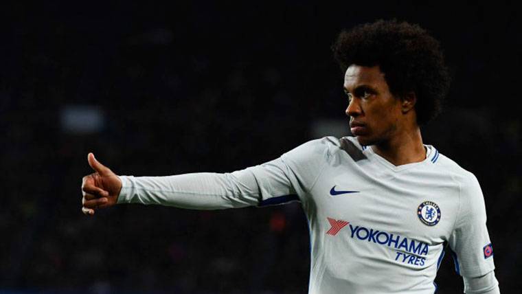 Chelsea employs a new manoeuvre to retain to Willian