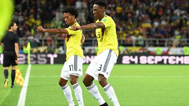 The agent of Yerry Mina denies the interest of Mouth Juniors