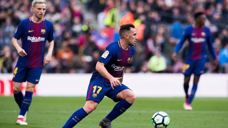 The call of Deulofeu to Paco Alcácer to send him to the Watford