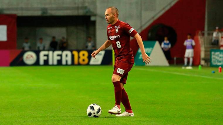 The curious anecdote of Andrés Iniesta with an ex of the Barça in Japan