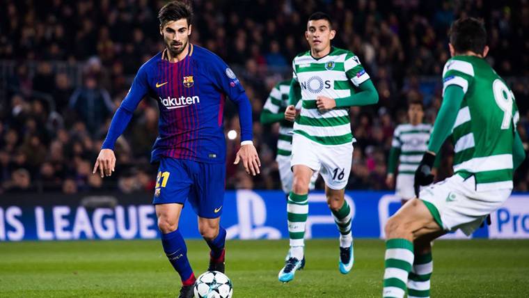André Gomes will return to the Barça to the term of this season