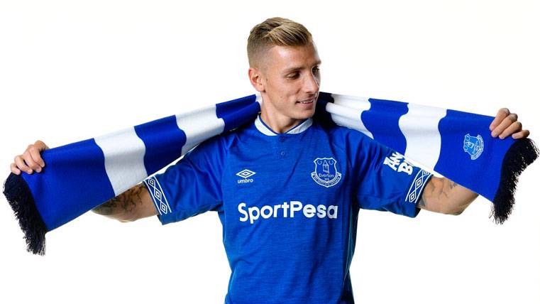 Lucas Digne admits that it asked him to Yerry Mina that fichara by the Everton