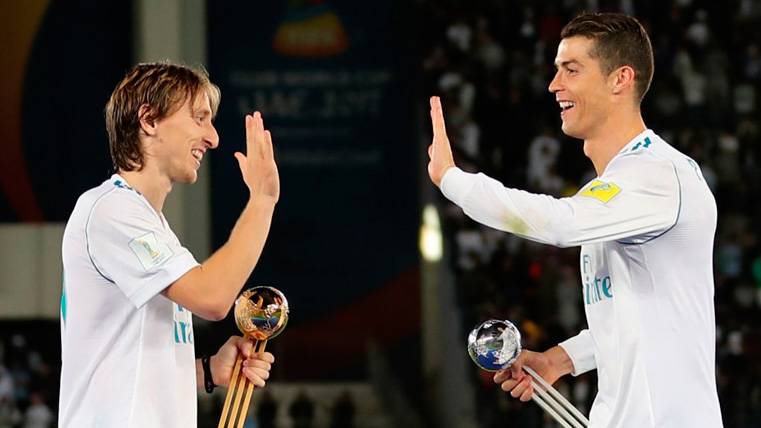 Modric, better player of the Champions 2017-18… And Cristiano did not go to the gala!